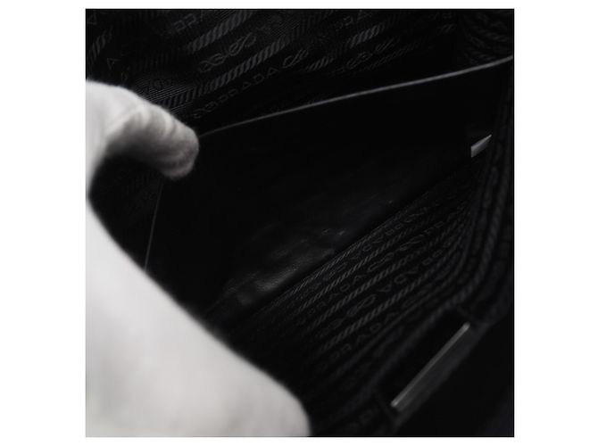 Pochette Saffiano Prada in Blu Navy - vista 13