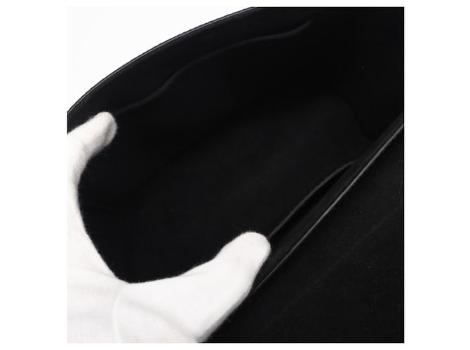 Borsa a Spalla Louis Vuitton Epi Twist MM Noir Nero - vista 12