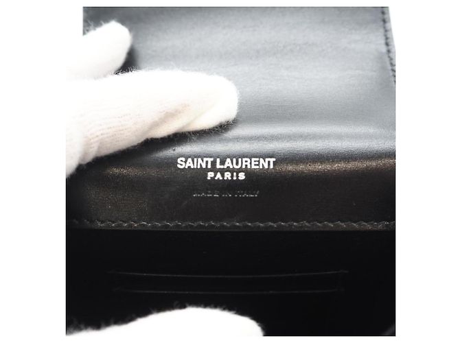 Borsa a Spalla Mini Solferino Yves Saint Laurent Nero - vista 10
