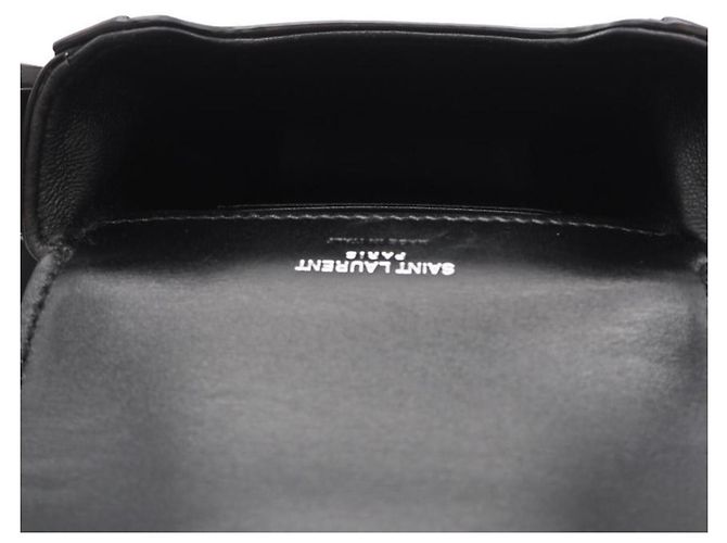Borsa a Spalla Mini Solferino Yves Saint Laurent Nero - vista 8
