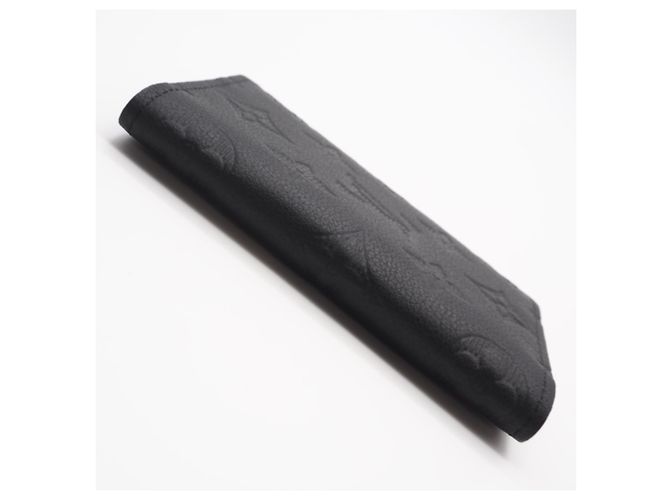 Louis Vuitton Monogram Shadow Business Card Case Black - view 4