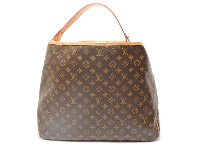 Borsa a Spalla Louis Vuitton Monogram Delightful GM Marrone - vista 2