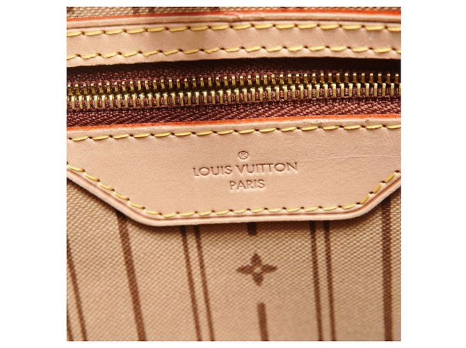 Borsa a Spalla Louis Vuitton Monogram Delightful GM Marrone - vista 9