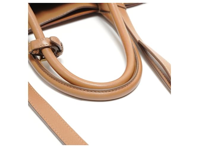 Borsa in pelle marrone Prada - vista 14