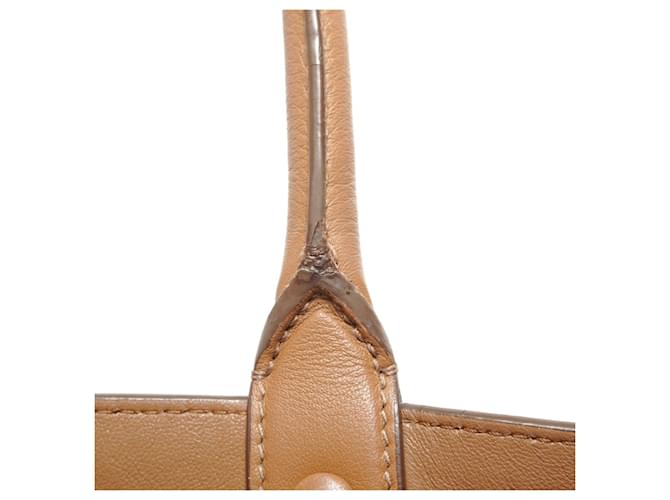 Borsa in pelle marrone Prada - vista 16