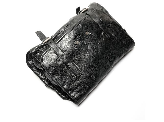Borsa a spalla e a tracolla nera Balenciaga Nero - vista 8
