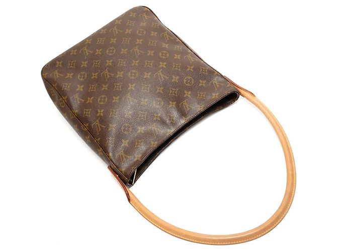 Louis Vuitton Monogram Looping GM Schultertasche Braun - Ansicht 8