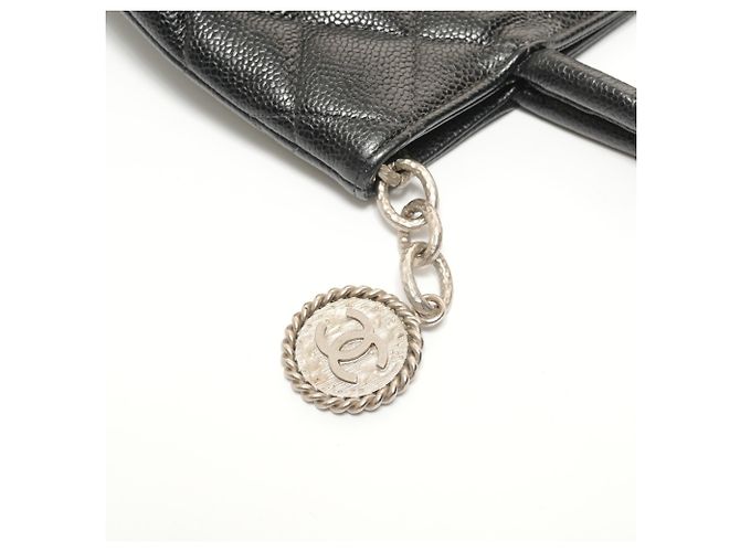 Timeless Borsa Tote Reissue Chanel in pelle di vitello grana nera Nero - vista 13