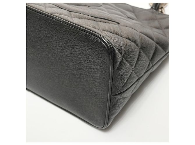 Timeless Borsa Tote Reissue Chanel in pelle di vitello grana nera Nero - vista 6