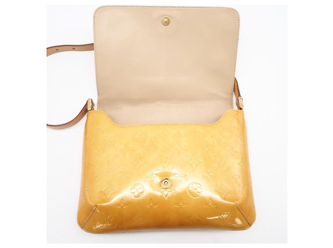 Borsa a Spalla Monogram Vernis Louis Vuitton Giallo - vista 11
