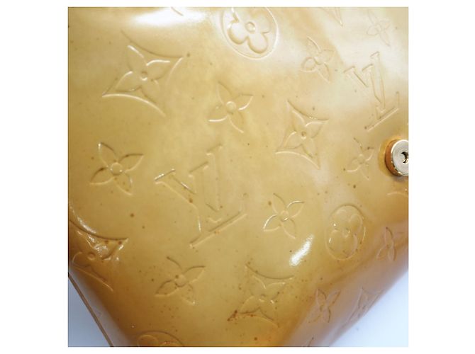 Borsa a Spalla Monogram Vernis Louis Vuitton Giallo - vista 12