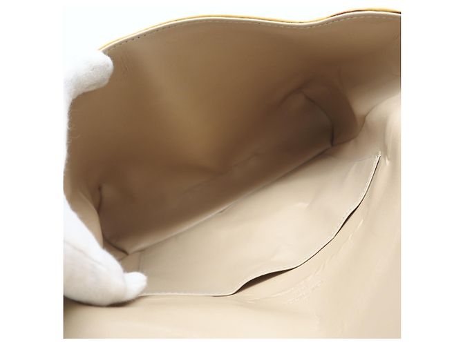 Borsa a Spalla Monogram Vernis Louis Vuitton Giallo - vista 13