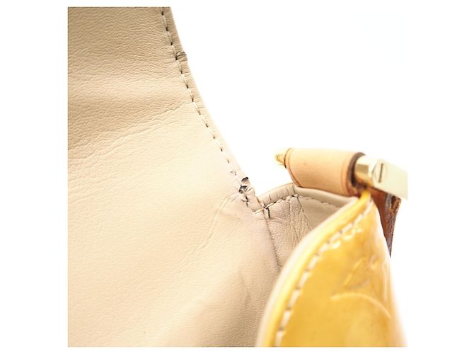 Borsa a Spalla Monogram Vernis Louis Vuitton Giallo - vista 15