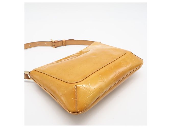 Borsa a Spalla Monogram Vernis Louis Vuitton Giallo - vista 6