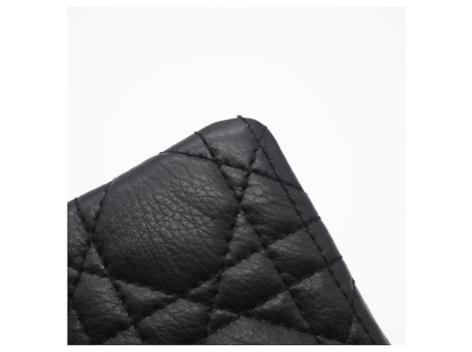 Borsa a Spalla Multifunzionale Cannage Caro di Christian Dior Nero Bianco - vista 10