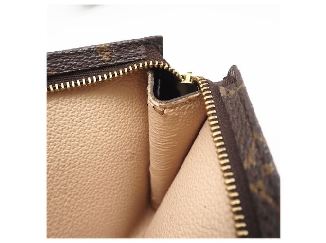 Bucket Borsa a secchiello PM in tela Monogram Louis Vuitton Marrone - vue 7