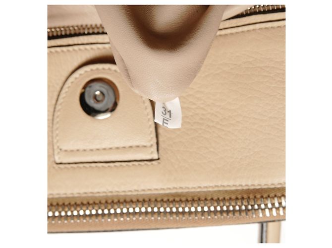 Beige Leder 2-Wege Tote Bag von Prada - Ansicht 10