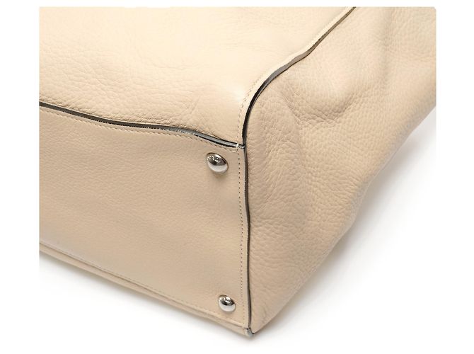 Beige Leder 2-Wege Tote Bag von Prada - Ansicht 6