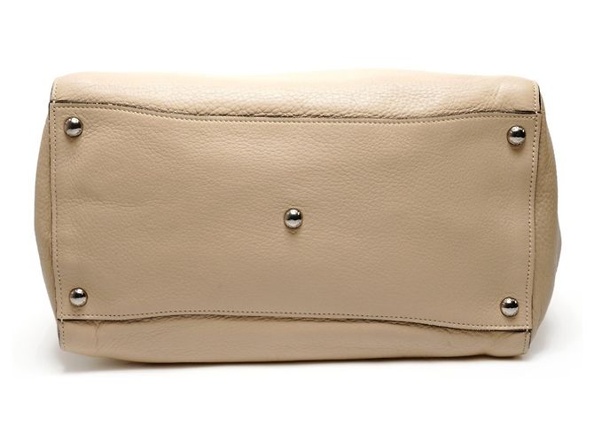 Beige Leder 2-Wege Tote Bag von Prada - Ansicht 7