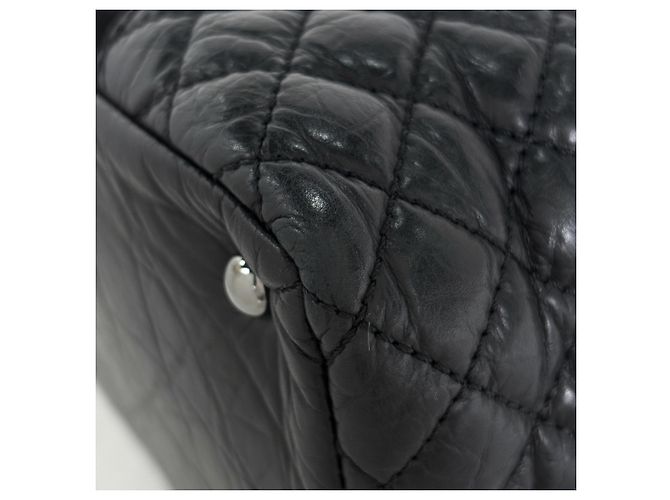 Chanel Coco Mark Chain Tote Tasche Schwarz - Ansicht 3