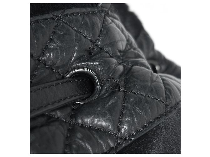 Chanel Coco Mark Chain Tote Tasche Schwarz - Ansicht 5