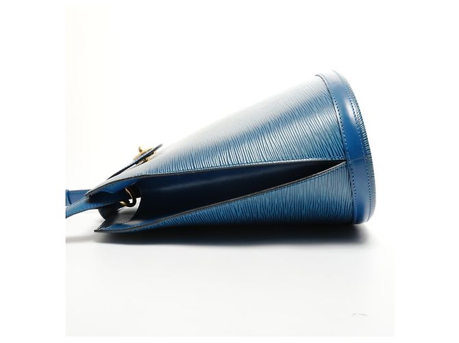 Borsa a Spalla Cluny Epi Louis Vuitton Blu - vista 3
