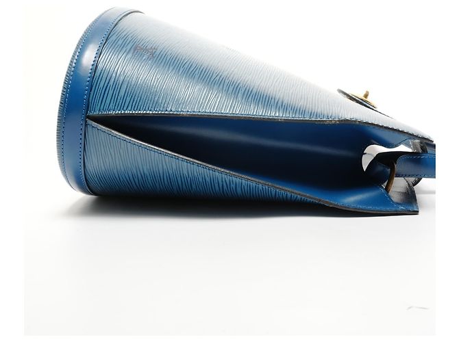 Borsa a Spalla Cluny Epi Louis Vuitton Blu - vista 4