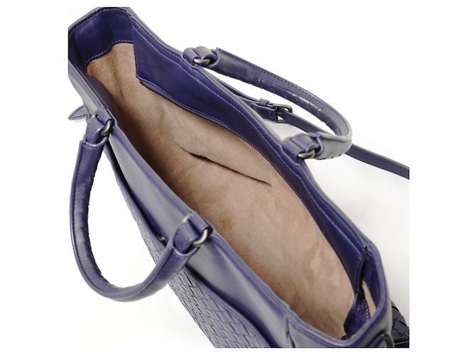 Borsa Intrecciato Bottega Veneta in viola Porpora - vista 11