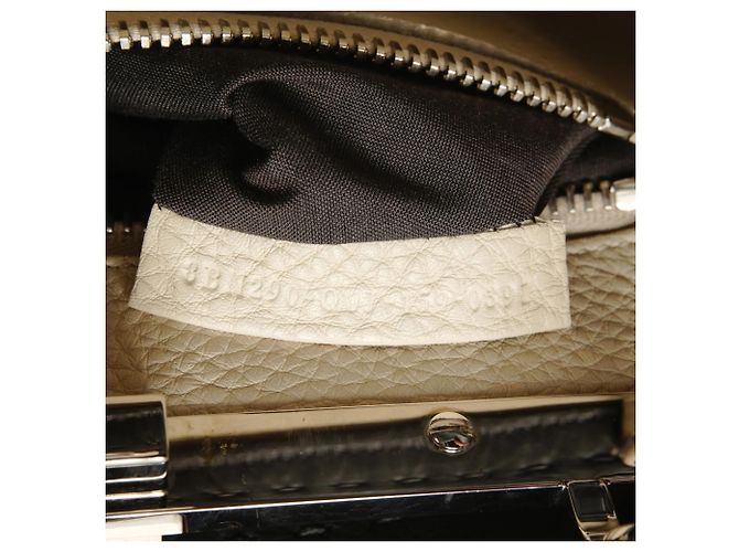Fendi Peekaboo graue Lederhandtasche Braun - Ansicht 10