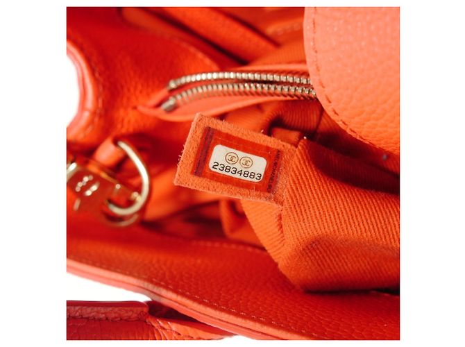 Borsa Chanel Neo Executive 2 in 1 Arancione - vista 10