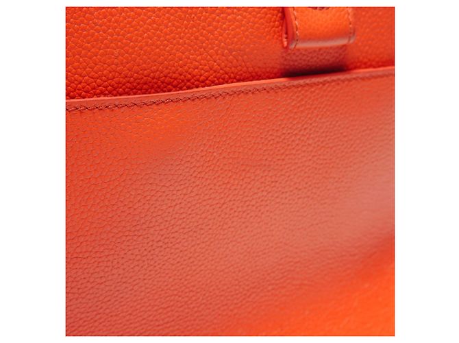 Borsa Chanel Neo Executive 2 in 1 Arancione - vista 15