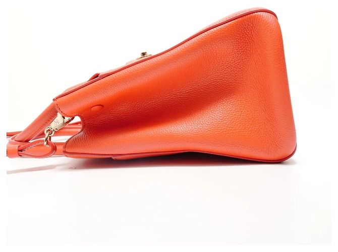Borsa Chanel Neo Executive 2 in 1 Arancione - vista 3
