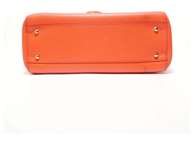 Borsa Chanel Neo Executive 2 in 1 Arancione - vista 7
