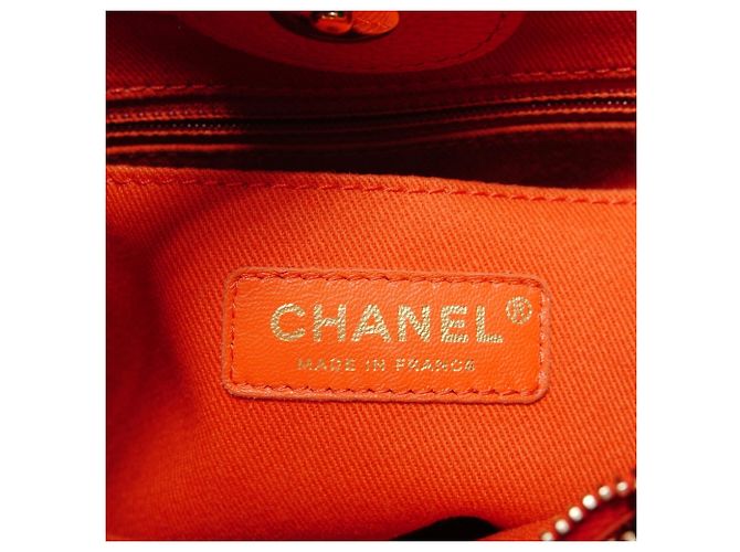 Borsa Chanel Neo Executive 2 in 1 Arancione - vista 9