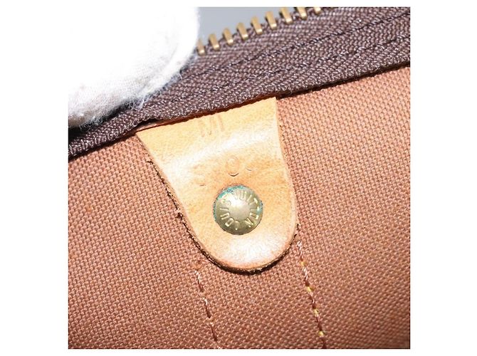 Louis Vuitton Keepall Monogram Canvas 60 Marrone - vista 7