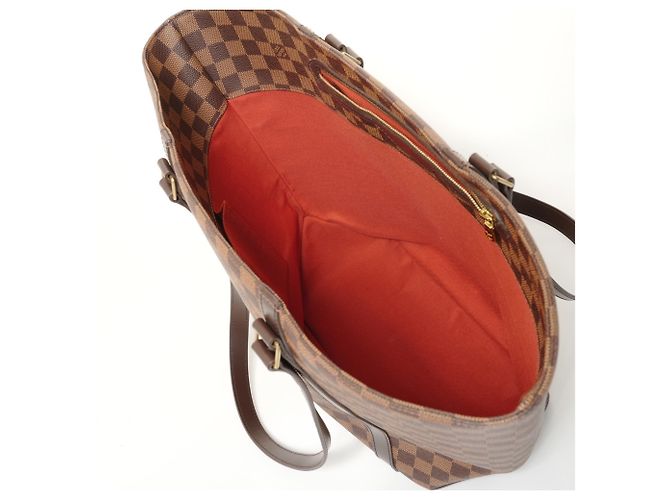 Damier Einkaufstasche Louis Vuitton Braun - Ansicht 12