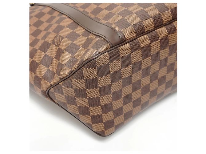 Damier Einkaufstasche Louis Vuitton Braun - Ansicht 6