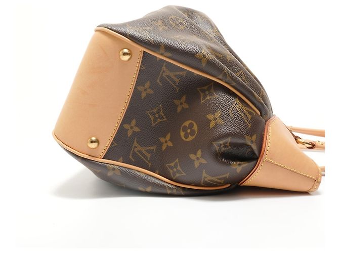 Borsa a Spalla Boetie MM Monogramma Louis Vuitton Marrone - vista 4