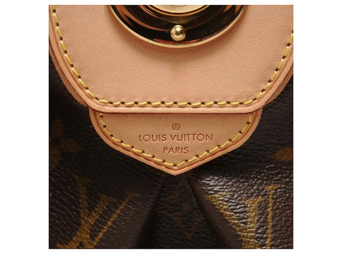 Borsa a Spalla Boetie MM Monogramma Louis Vuitton Marrone - vista 9