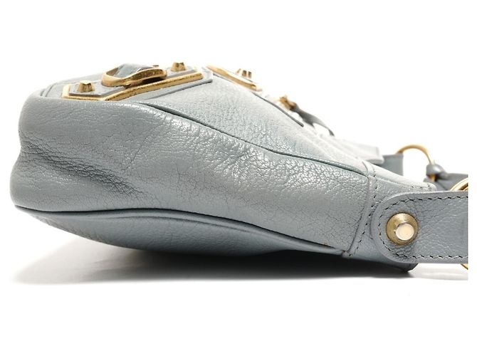 Borsa a Spalla Gigante Blu Balenciaga - vista 4