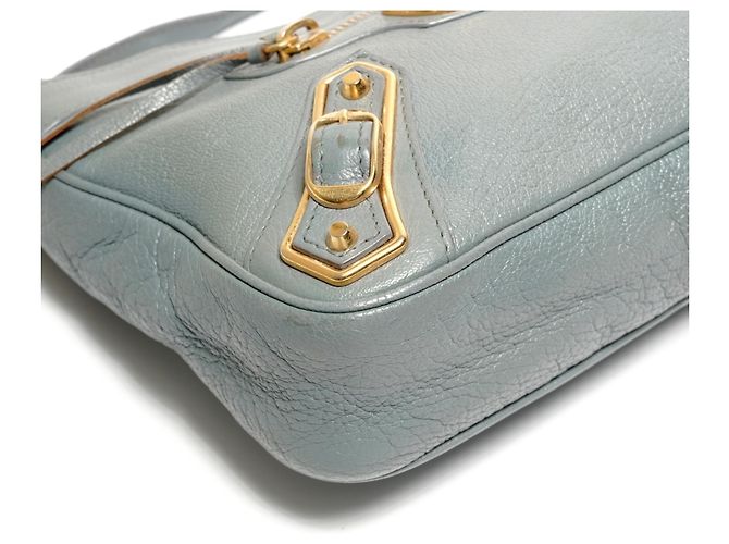 Borsa a Spalla Gigante Blu Balenciaga - vista 5