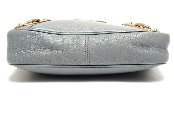 Borsa a Spalla Gigante Blu Balenciaga - vista 7