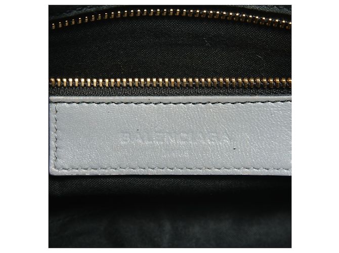 Borsa a Spalla Gigante Blu Balenciaga - vista 9