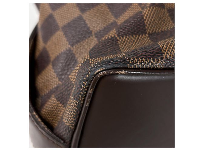 Borsa Tote Chelsea Louis Vuitton Marrone Damier ebene - vista 3