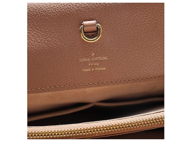 Louis Vuitton Venus Monogram Top Handle Bag in Brown Coated Canvas Red - view 6