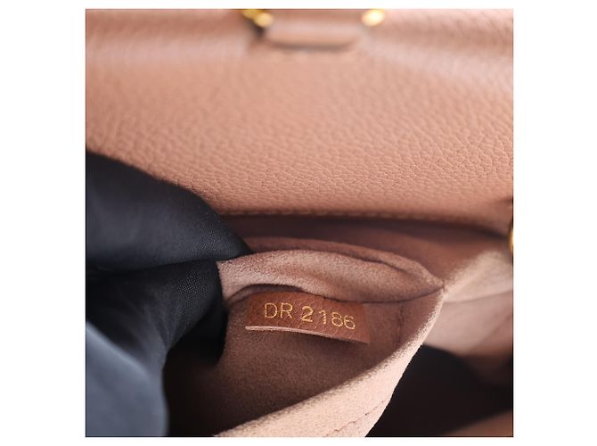 Louis Vuitton Venus Monogram Top Handle Bag in Brown Coated Canvas Red - view 8