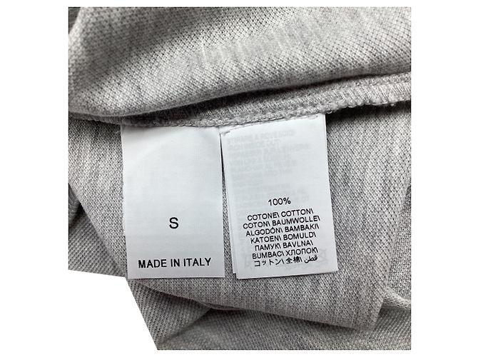 Polo a maniche corte Brunello Cucinelli in cotone grigio - vista 4