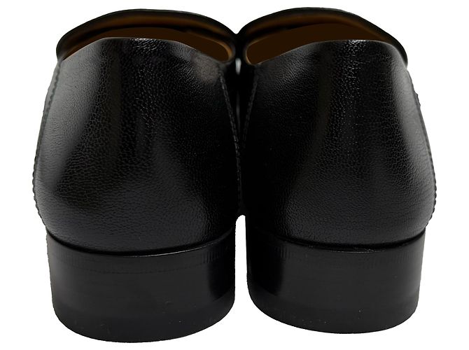 Mocassini Gucci Horsebit in pelle nera Nero - vista 3