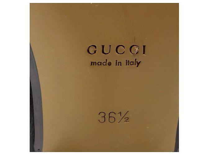 Mocassini Gucci Horsebit in pelle nera Nero - vista 7