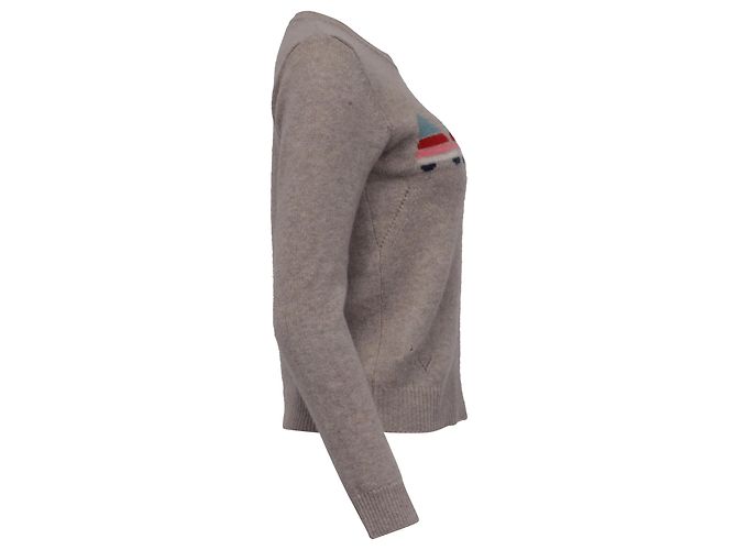 Beige Cashmere Pullover Amour von Zadig & Voltaire - Ansicht 3